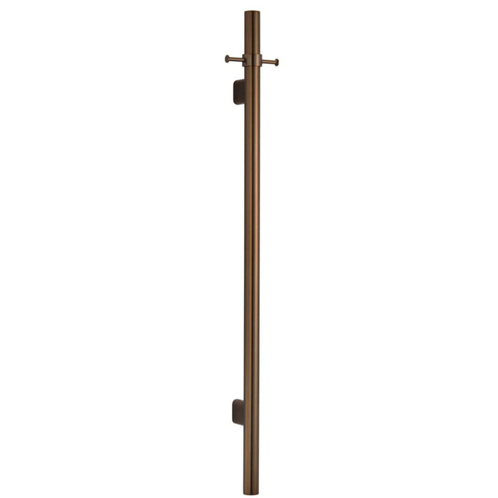 Mica Dusk Bronze Vertical Heated Towel Rail