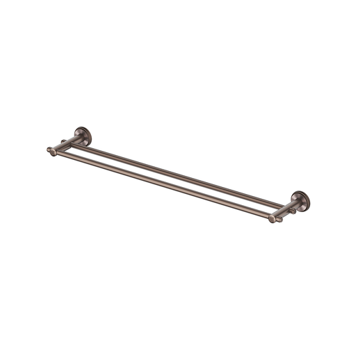 Mica Dusk Bronze Heritage Double Towel Rail - 600mm - Acqua Bathrooms