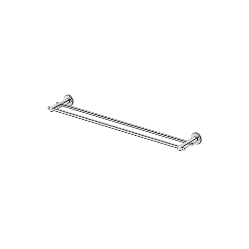 Mica Chrome Heritage Double Towel Rail - 600mm - Acqua Bathrooms