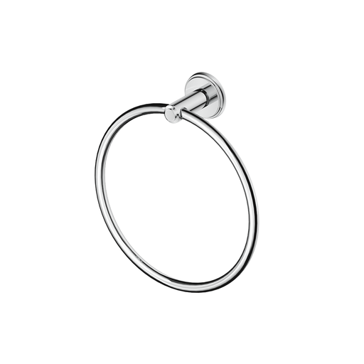 Mica Chrome Heritage Towel Ring - Acqua Bathrooms