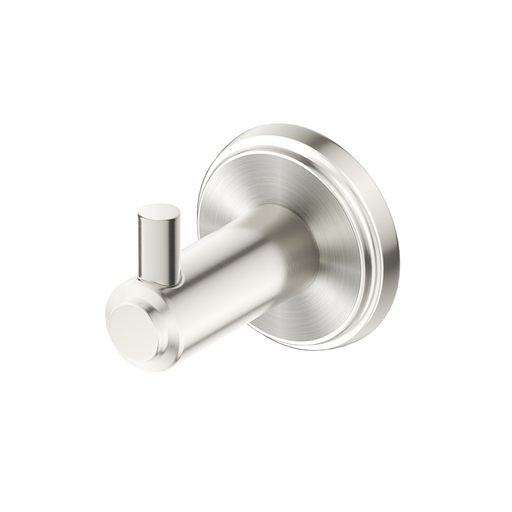 Mica Brushed Nickel Heritage Robe Hook - Acqua Bathrooms
