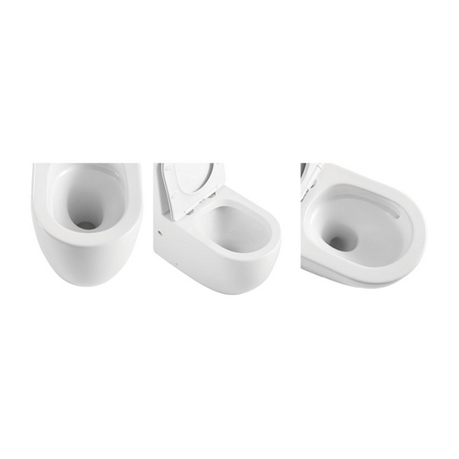 Voghera Rimless Tornado Back to Wall Toilet Suite - Acqua Bathrooms