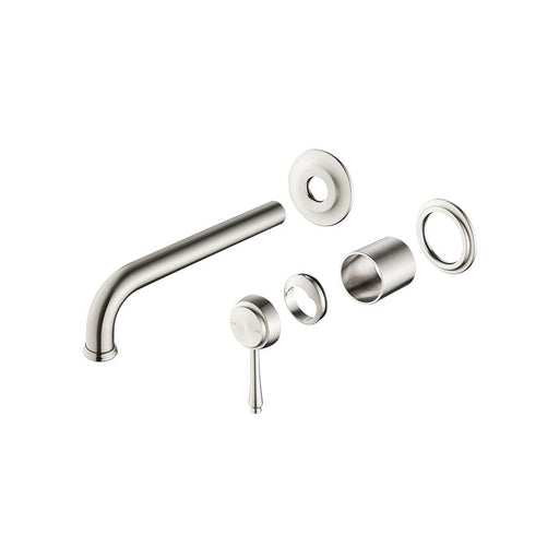 Mica Brushed Nickel Heritage Wall-Spout Combo - TRIM KIT ONLY - Acqua Bathrooms