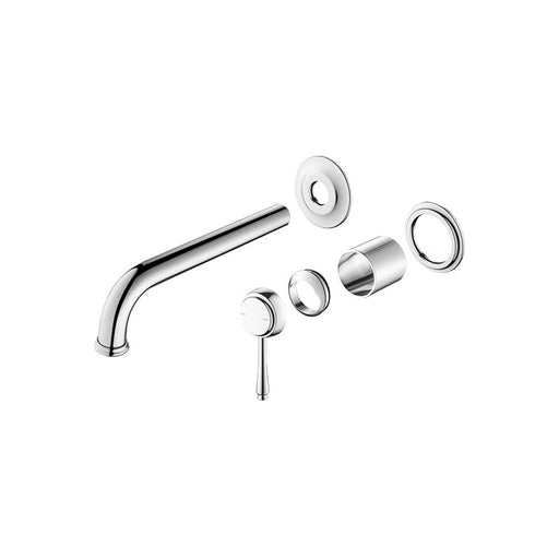 Mica Chrome Heritage Wall-Spout Combo - TRIM KIT ONLY - Acqua Bathrooms