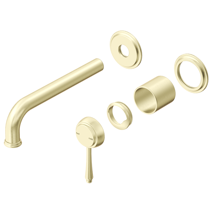 Mica French Gold Heritage Wall-Spout Combo - Trim Kit Only