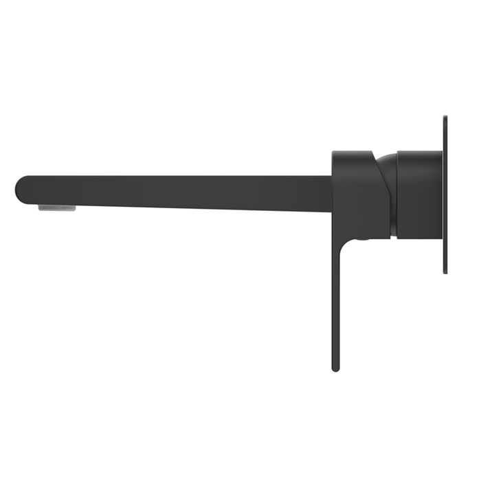 Beki Matte Black Wall-Spout Combo - 1P - Trim Kit Only