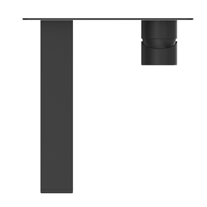 Beki Matte Black Wall-Spout Combo - 1P - Trim Kit Only