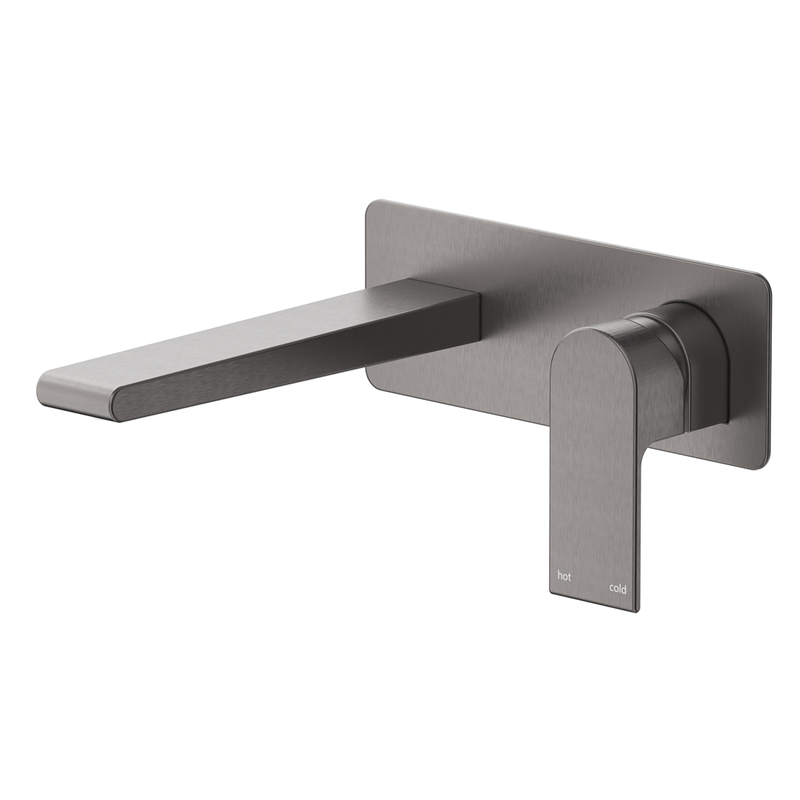 Beki Gun Metal Wall-Spout Combo - 1P - Trim Kit Only