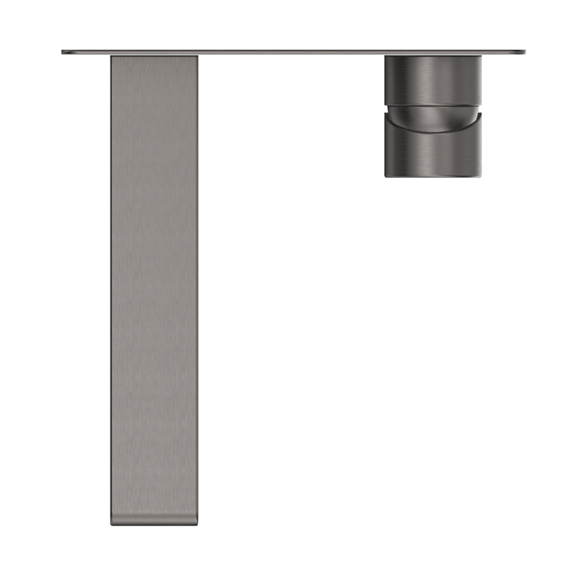 Beki Gun Metal Wall-Spout Combo - 1P - Trim Kit Only