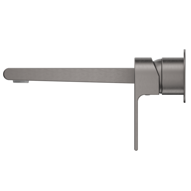 Beki Gun Metal Wall-Spout Combo - 2P - Trim Kit Only