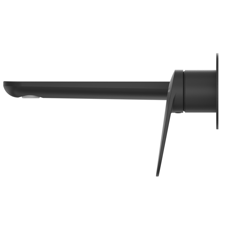 Lantra Matte Black Wall-Spout Combo - 1P - Trim Kit Only