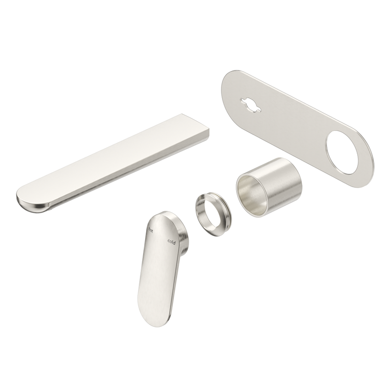 Lantra Brushed Nickel Wall-Spout Combo - 1P - Trim Kit Only