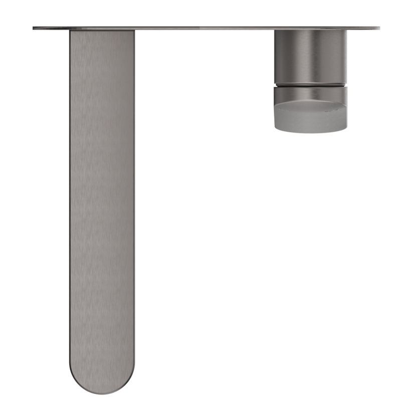 Lantra Gun Metal Wall-Spout Combo - 1P - Trim Kit Only