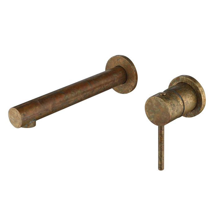 Mica LVB Living Brass Wall-Spout Combo - Straight Spout - 2P