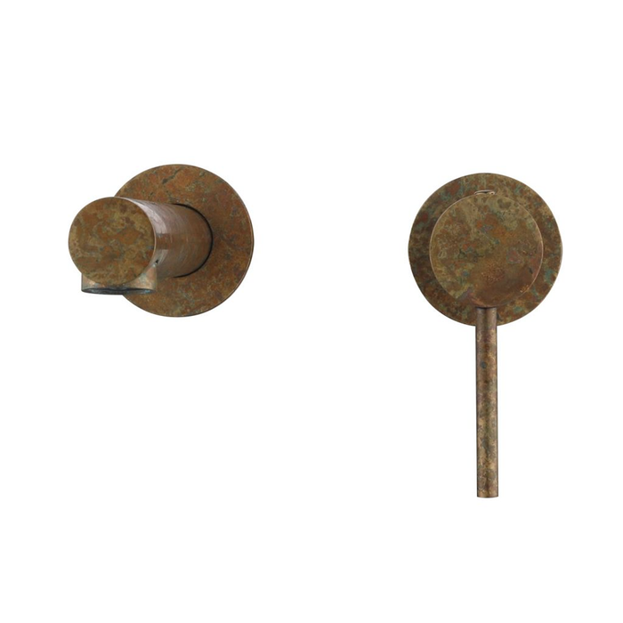 Mica LVB Living Brass Wall-Spout Combo - Straight Spout - 2P