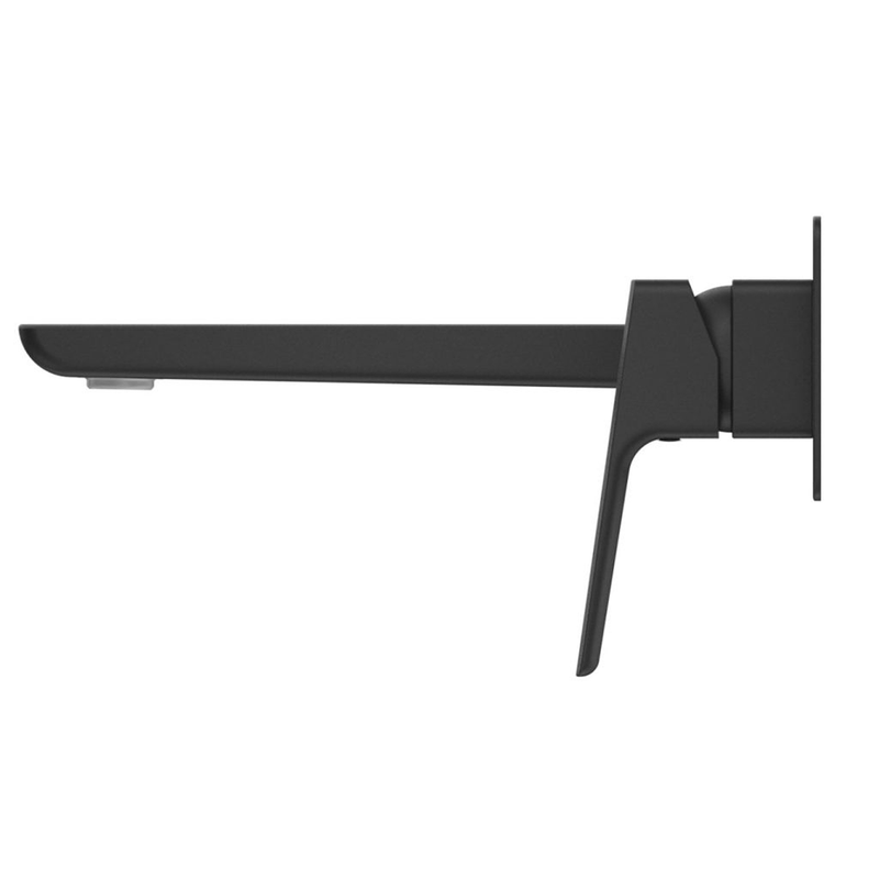 Tiago Matte Black Wall-Spout Combo - Trim Kit Only