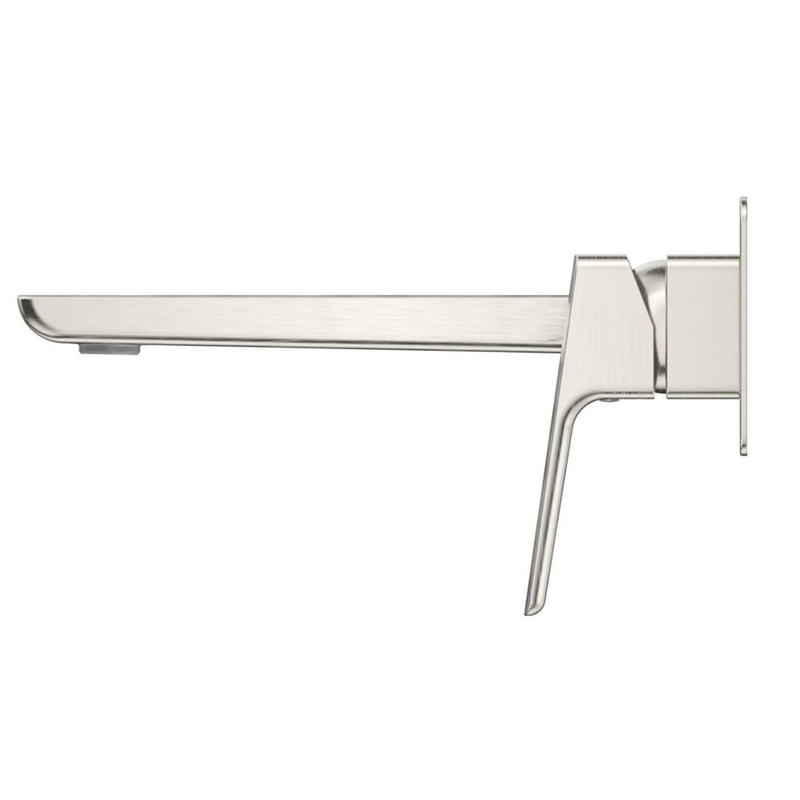 Tiago Brushed Nickel Wall-Spout Combo - Trim Kit Only