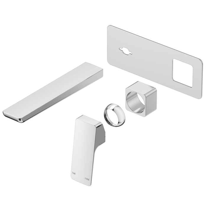 Tiago Chrome Wall-Spout Combo - Trim Kit Only