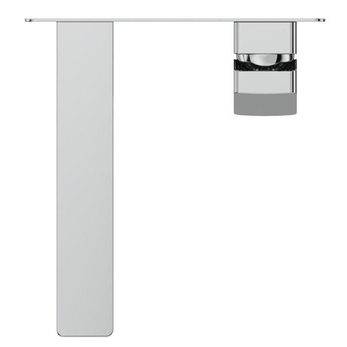 Tiago Chrome Wall-Spout Combo - Trim Kit Only