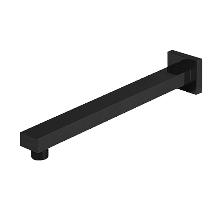 Beki / Tiago Matte Black Wall Shower Arm