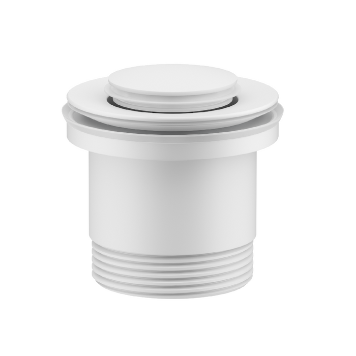 Xulu Matte White Universal Pop-Up Waste - Acqua Bathrooms