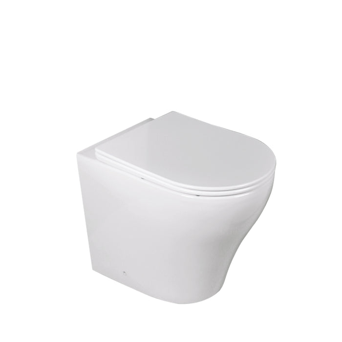 Zara Tornado In Wall Toilet Suite Pan