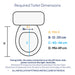 DIB C430 Electric Bidet Dual Wash - Standard - Acqua Bathrooms