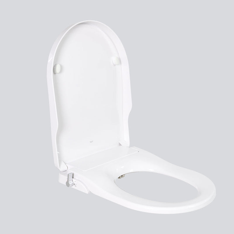Luelue D Shaped Toilet Bidet Seat - Right Water Inlet - Acqua Bathrooms