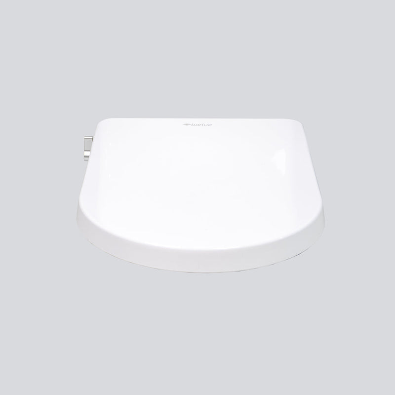 Luelue D Shaped Toilet Bidet Seat - Right Water Inlet - Acqua Bathrooms