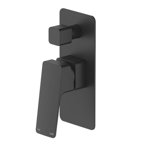 Tiago Matte Black Shower Mixer Diverter - Trim Kit Only - Acqua Bathrooms