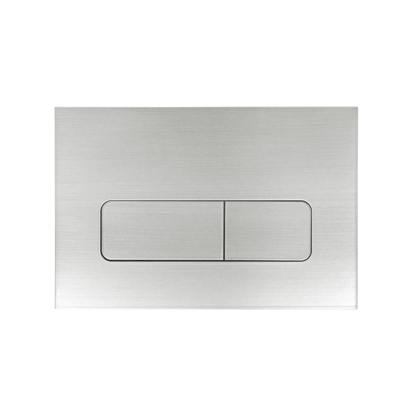 Geberit Compatible Soft Square Brushed Nickel - Acqua Bathrooms