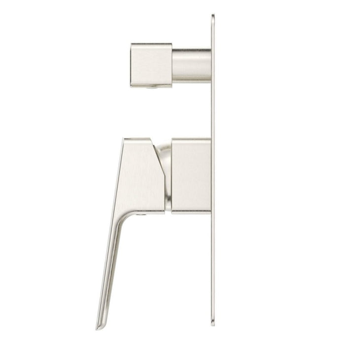 Tiago Brushed Nickel Shower Mixer Diverter - Trim Kit Only - Acqua Bathrooms