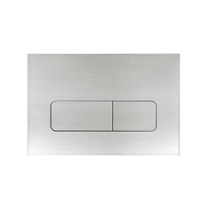 Geberit Compatible Soft Square Brushed Nickel - Acqua Bathrooms
