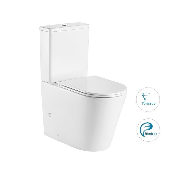 Cesena Vortex Torando Rimless Toilet Suite By Indulge® - Acqua Bathrooms