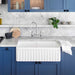 Turner Hastings | Novi 85 x 46 Fine Fireclay Gloss White Butler Sink - Acqua Bathrooms