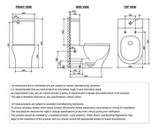 Zenitti Tornado-X Flush Toilet Suite - Acqua Bathrooms