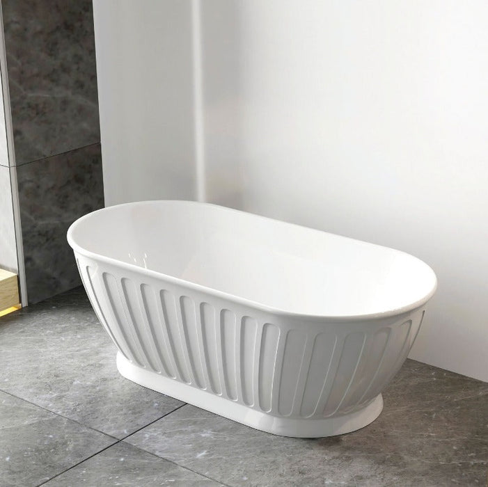 Attica | Kensington 1700 Designer Round Freestanding Bath - Acqua Bathrooms