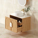 Laguna 600 Natural Oak Wall Hung Vanity - Acqua Bathrooms