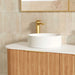 Otti | Bondi 1800 Curved Double Woodland Oak Fluted Wall Hung Vanity - Acqua Bathrooms
