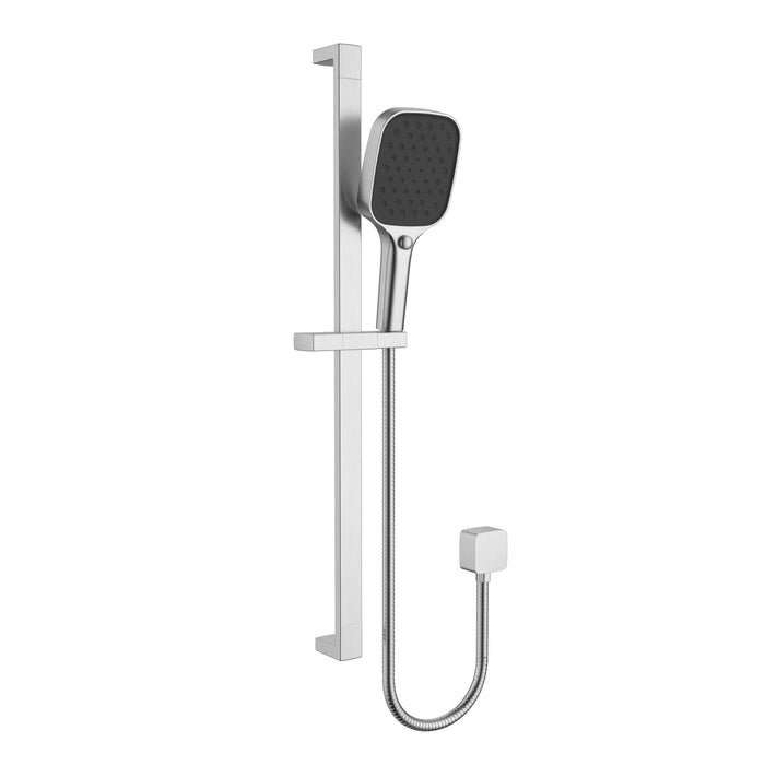 Ceram Brushed Nickel Shower Rail