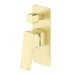 Tiago French Gold Shower Mixer Diverter - Trim Kit Only - Acqua Bathrooms