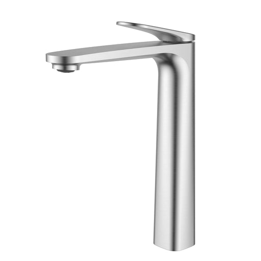 Sulu II Brushed Nickel High Rise Basin Mixer – HYB168-202BN