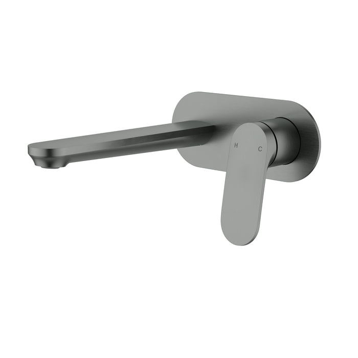 Sulu II Gun Metal Wall Basin Mixer Trim Kit – HYB168-601TK-GM