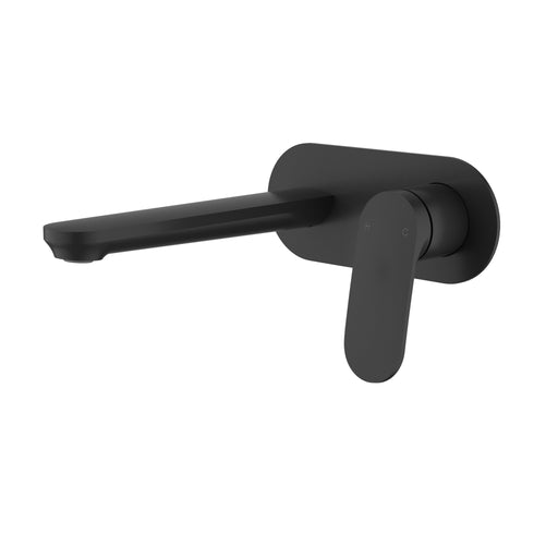 Sulu II Matt Black Wall Basin Mixer Trim Kit – HYB168-601TK-MB