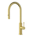 Linie Fluted Brushed Gold Pull-Out Sink Mixer – HYB585-103BG