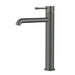 Linie Fluted Gun Metal High Rise Basin Mixer – HYB585-202GM