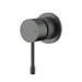 Linie Fluted Gun Metal Wall Mixer Trim Kit – HYB585-303TK-GM