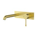 Linie Fluted Brushed Gold Wall Basin Mixer Trim Kit 220mm Spout – HYB585-602TK-BG-220