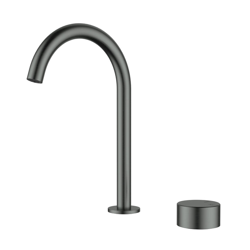 Hali Gun Metal Hob Basin Mixer – HYB88-208GM