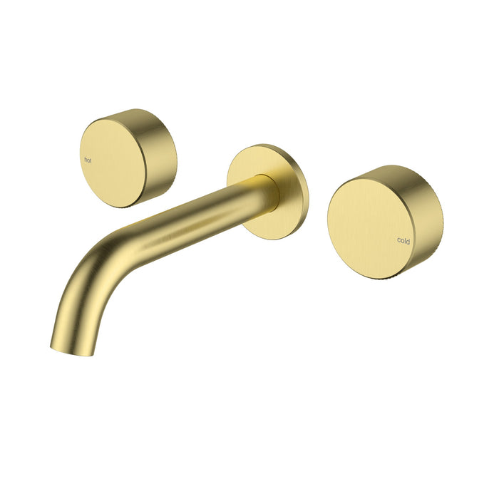 Hali Brushed Gold 1/4 Turn C/D Wall Basin Set – HYB88-9901BG